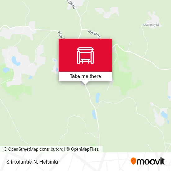 Sikkolantie N map