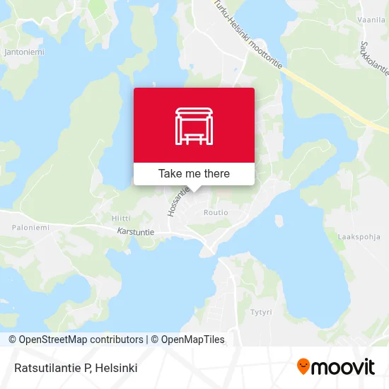 Ratsutilantie P map