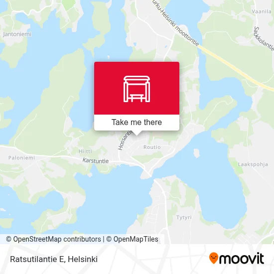 Ratsutilantie E map