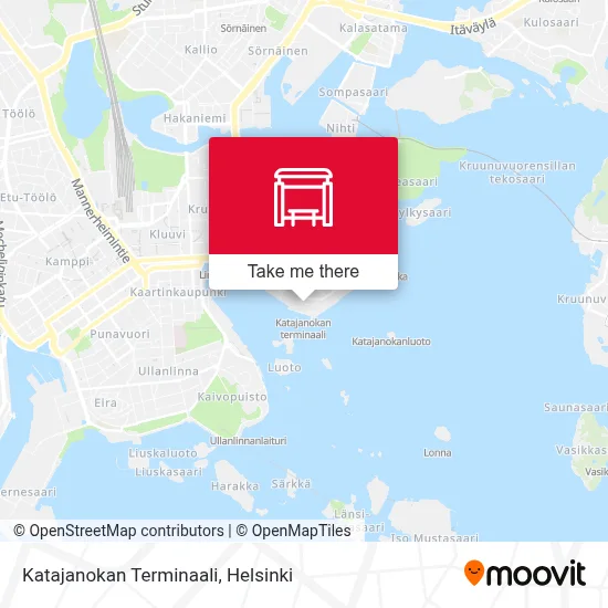 Katajanokan Terminaali map