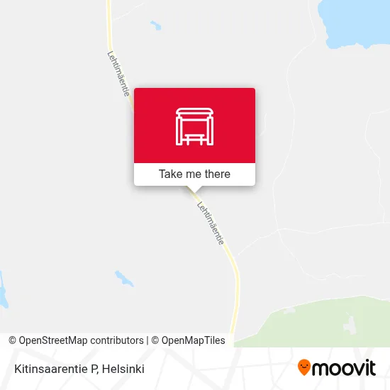 Kitinsaarentie P map