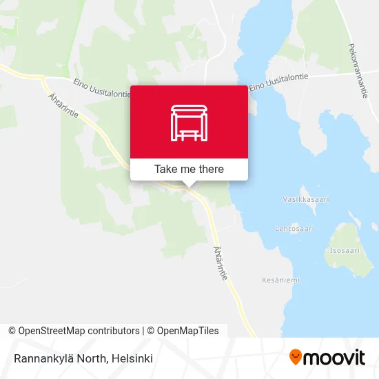 Rannankylä North map