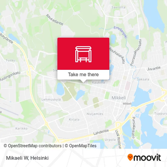 Mikaeli W map
