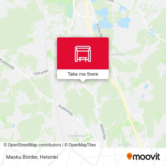 Masku Border map
