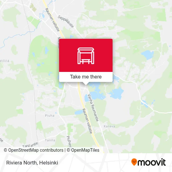 Riviera North map
