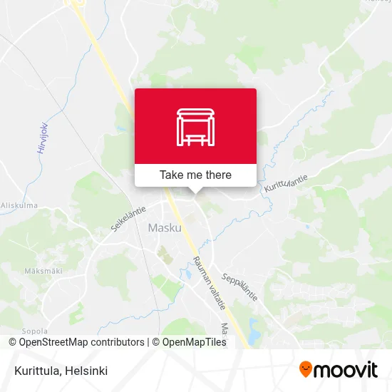 Kurittula map
