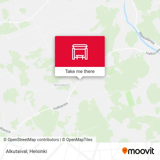 Alkutaival map