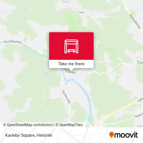 Karleby Square map