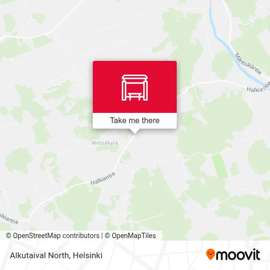 Alkutaival North map