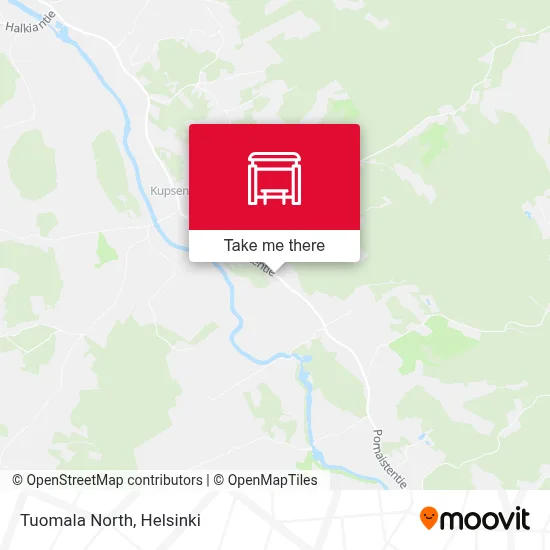 Tuomala North map