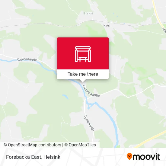 Forsbacka East map