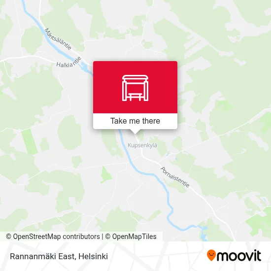 Rannanmäki East map