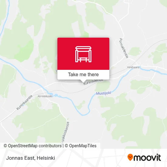 Jonnas East map