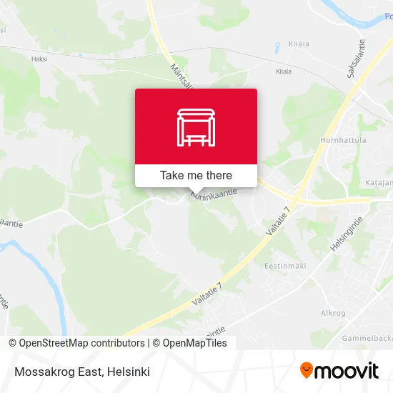 Mossakrog East map