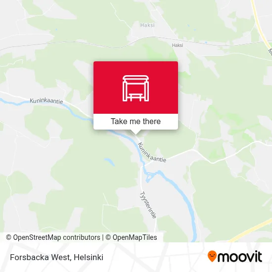 Forsbacka West map
