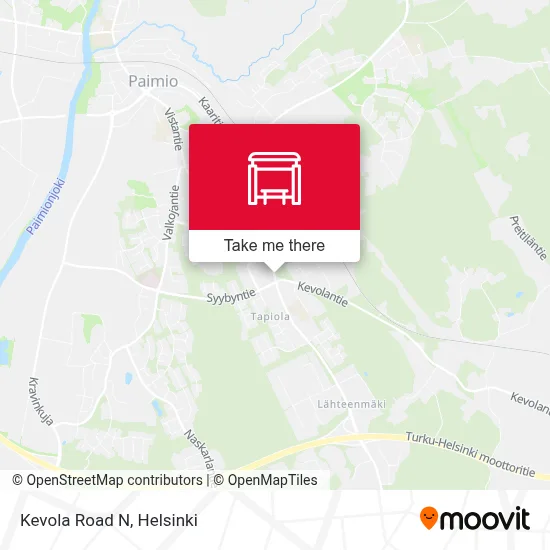 Kevola Road N map