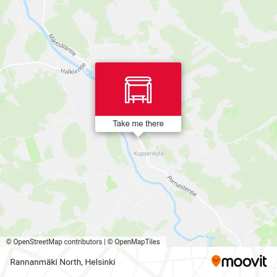 Rannanmäki North map
