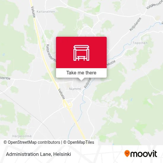 Administration Lane map