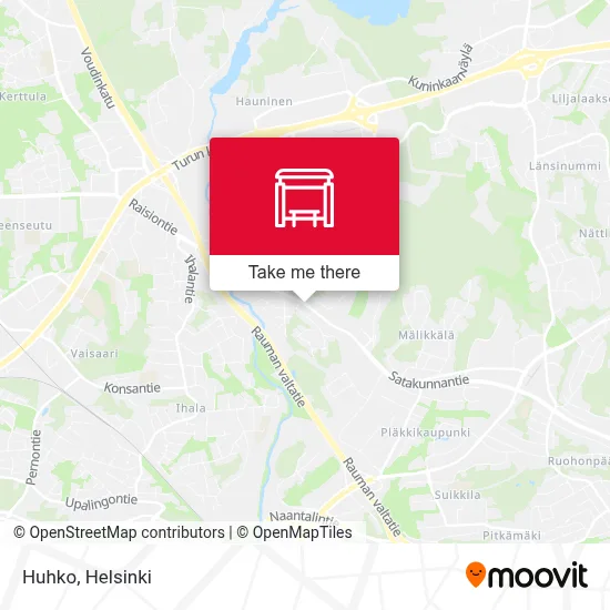 Huhko map