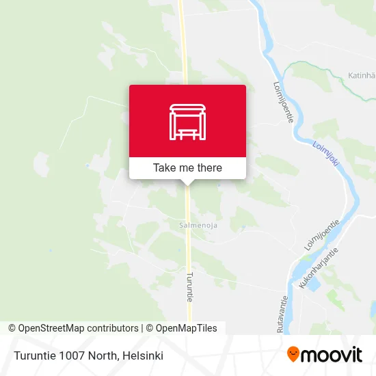 Turuntie 1007 North map