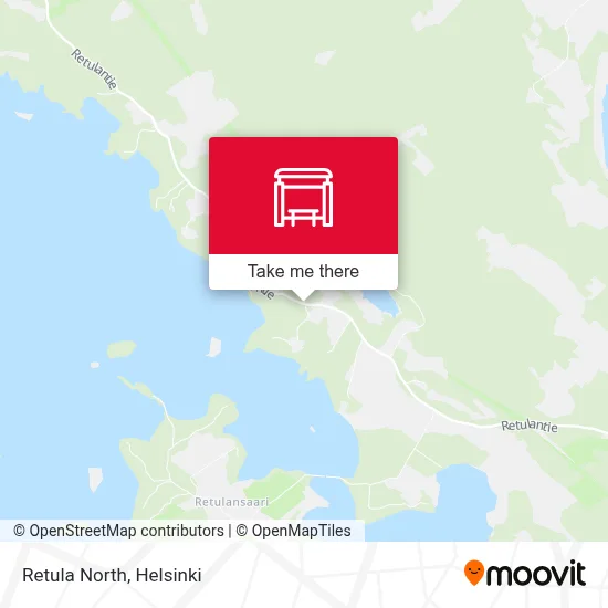 Retula North map