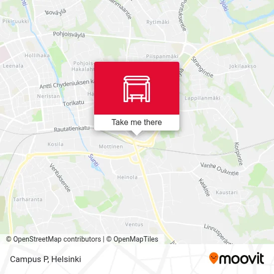 Campus P map