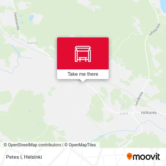 Petes I map
