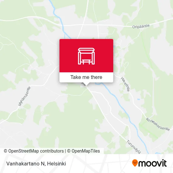 Vanhakartano N map