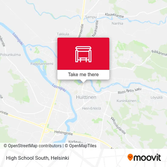 High School South map