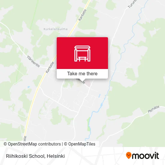 Riihikoski School map