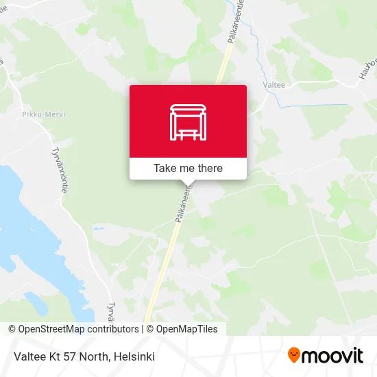 Valtee Kt 57 North map