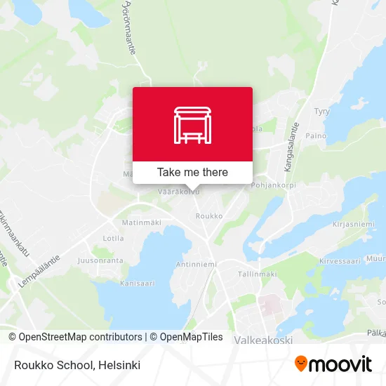 Roukko School map