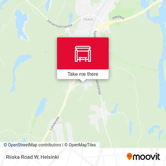 Riiska Road W map