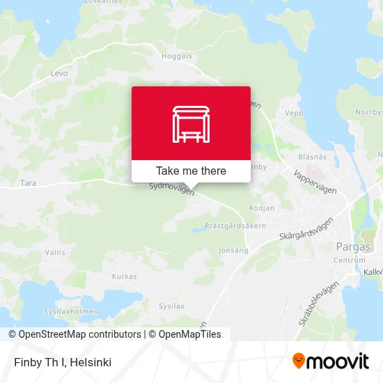 Finby Th I map