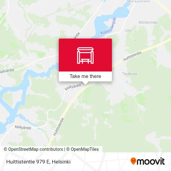 Huittistentie 979 E map