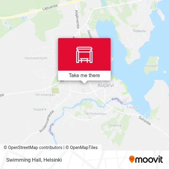 Swimming Hall map