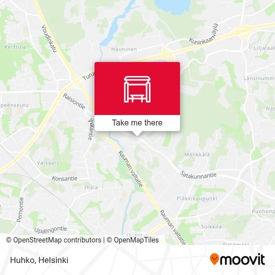 Huhko map