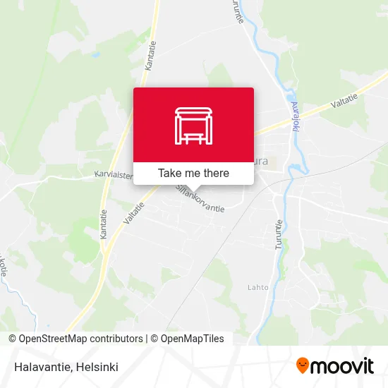 Halavantie map