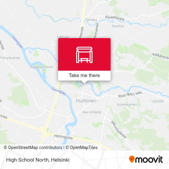 High School North map