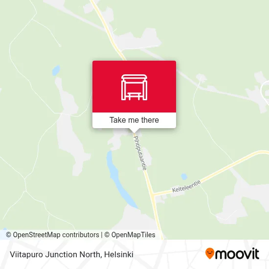Viitapuro Junction North map