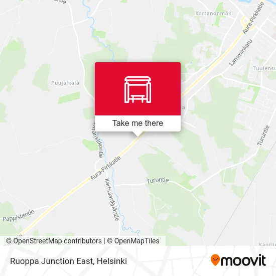 Ruoppa Junction East map