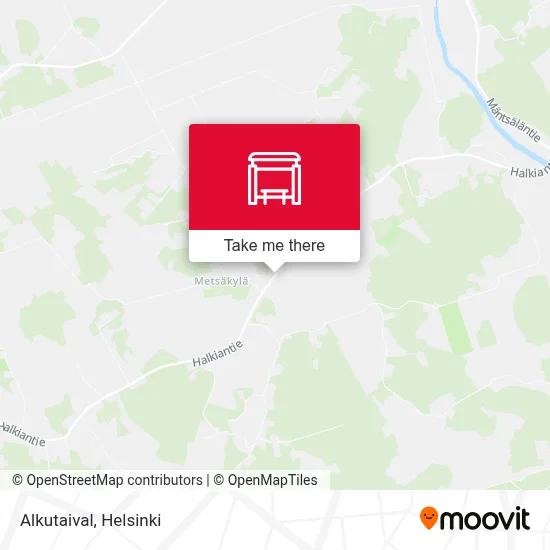 Alkutaival map