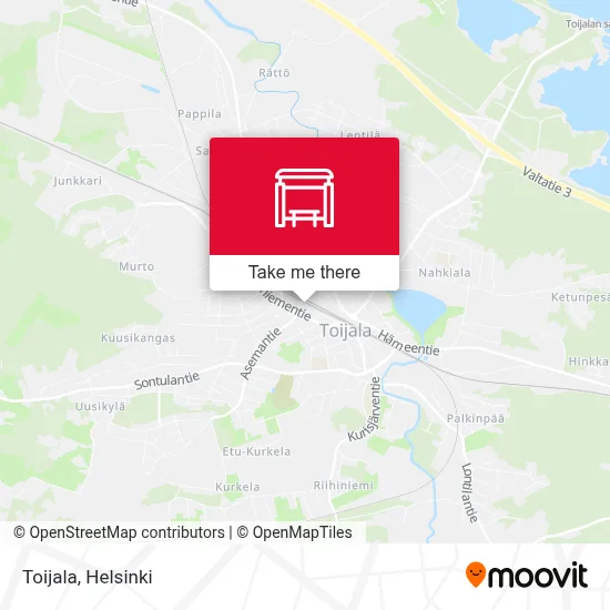 Toijala map