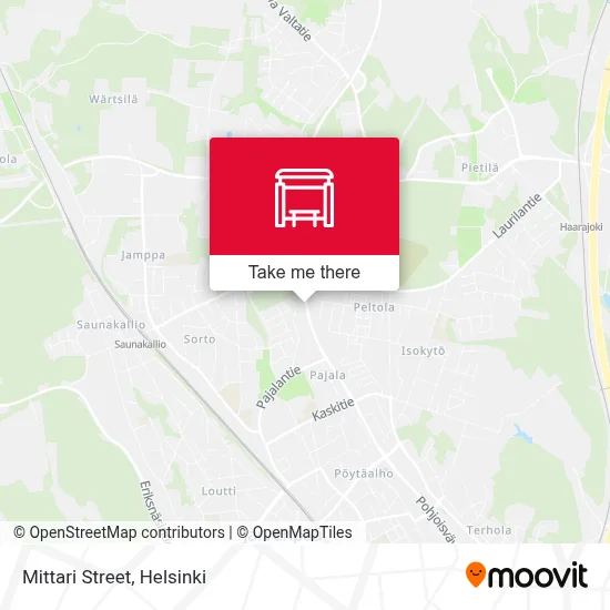 Mittari Street map