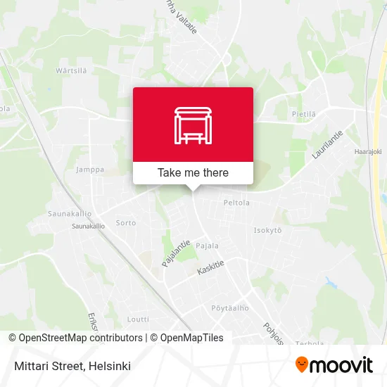 Mittari Street map