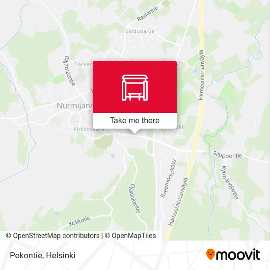 Pekontie map