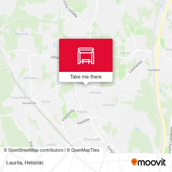 Laurila map
