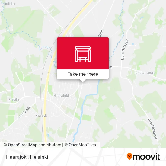 Haarajoki map