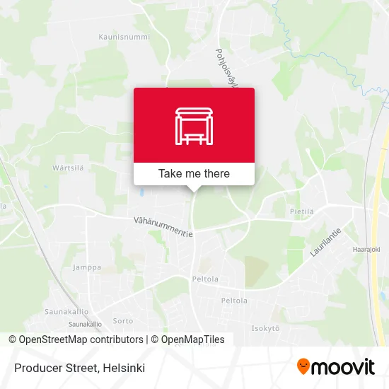 Producer Street map