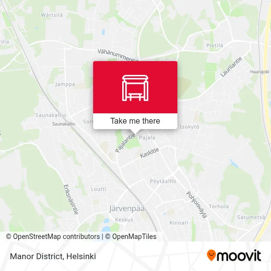 Manor District map